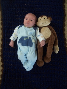 Tyler-one month old